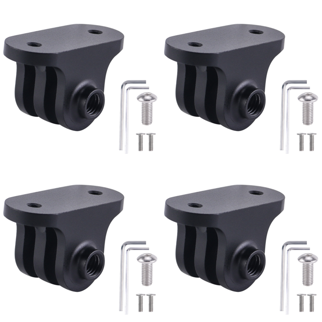 Soporte para cámara de acción con computadora para manillar de bicicleta y cámara GoPro Sport (22 mm)