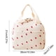 thumbnail image 3 of Bolsa De Almuerzo De Pana, Fiambrera Isotérmica, Bolsa De Almuerzo Portátil Y Resistente Al Agua, Bonita, Para La Oficina, El Aula O Picnics, Color Rosa, 3 of 7