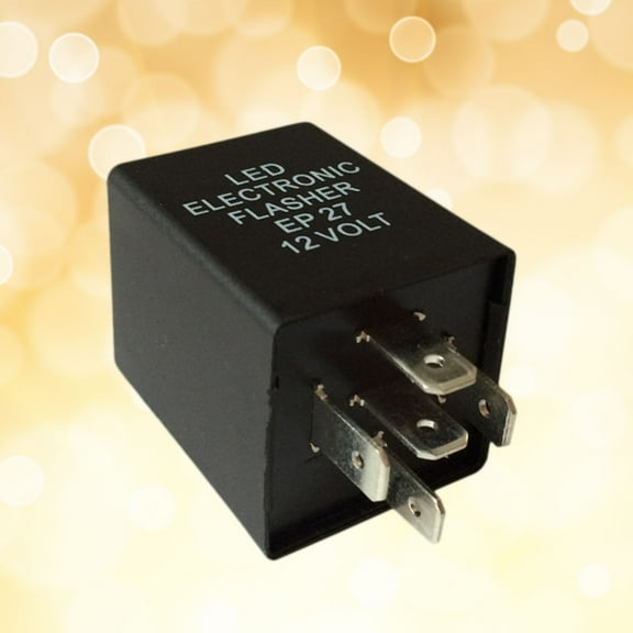 OUNONA 5-Pin EP27 LED Flasher Relay 12V DC Fix Turn Signal Issue