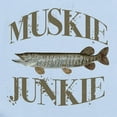 thumbnail image 2 of CafePress - MUSKIE JUNKIE Infant Bodysuit - Baby Light Bodysuit, Size Newborn - 24 Months, 2 of 4