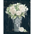 thumbnail image 2 of Jacobs, Cindy 26x31 Black Ornate Wood Framed with Double Matting Museum Art Print Titled - Perfect Peonies, 2 of 4