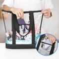 thumbnail image 3 of Bolsa transparente HAOGUAGUA de PVC impermeable extra grande (NEGRA), 3 of 7