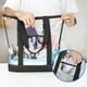 thumbnail image 3 of Bolsa transparente HAOGUAGUA de PVC impermeable extra grande (NEGRA), 3 of 7
