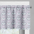 thumbnail image 3 of Ambesonne Moroccan Window Valance, Pastel Tones Floral Motif, 54" X 12", Multicolor, 3 of 5