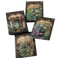 thumbnail image 1 of 80 PCS Vintage Sticker Pack -Gorgeous Flowers Roses Stickers Clocks, 1 of 5