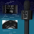 thumbnail image 3 of BONAOK Wireless Bluetooth Karaoke Microphone, Built-in Speakers, Home Fun for Parties, Singing Gifts for Kids Audlts, 3 of 7
