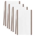 thumbnail image 2 of Brown Striped Kitchen Towels Set of 4, Farmhouse Simple Line Vertical Stripes Absorbent Dish Towels for Kitchen, Microfiber Hand Towel, Quick Drying Tea Towel for Cleaning Decorative Dishcloths, 2 of 7