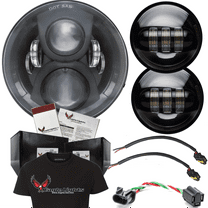 Eagle Lights Generation II LED Projection Headlight For 2004 - 2013 Ha - Foto 11