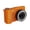 Orange, variant on QENASHAING 4K Ultra HD Camera with 180° Flip Screen, 5 Megapixel Sensor and Digital Zoom, Portable Camera for Night Shots and Group Photos