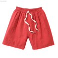 thumbnail image 2 of Liyamei Kids Drawstring Shorts with Loose Fit for Summer Casual School Wear Size 2-10,Red, 2 of 4