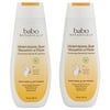 Babo Botanicals Moisturizing Baby Shampoo & Wash 2 Ct 8 oz