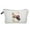 Blanc, variante sur Bilqis Offres Sac Cosmétique Portable de Voyage pour Femmes avec Impression Numérique de Lettres Dorées