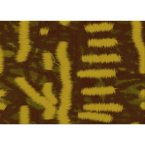 Ahgly Company Indoor Rectangle Patterned Blood Night Red Area Rugs, 5' x 8'