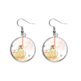 thumbnail image 1 of Xinghua Swallow estilo chino acuarela Pendientes pendientes de plata colgantes joyas señora Unbranded M, 1 of 3