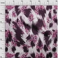 thumbnail image 3 of oneOone Velvet Pink Fabric Animal Skin Sewing Material Print Fabric By The Yard 58 Inch Wide, 3 of 5