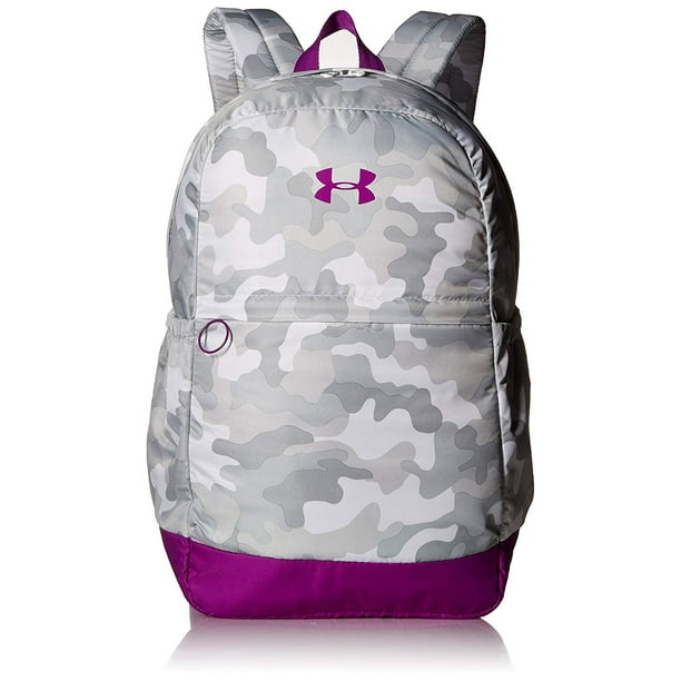 Under Armour Girls' Favorite Backpack, White (100)/Purple Rave, One