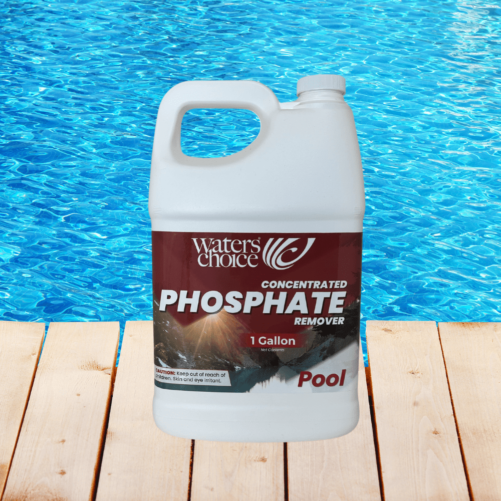 Waters Choice Pool Phosphate Remover 1 Gallon - Fast-Acting, Concentrated Formula