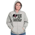 thumbnail image 4 of Check Those Humps Lumps Pink Camel Womens Plus Size Graphic Zipper Hoodie Brisco Brands 3X, 4 of 5