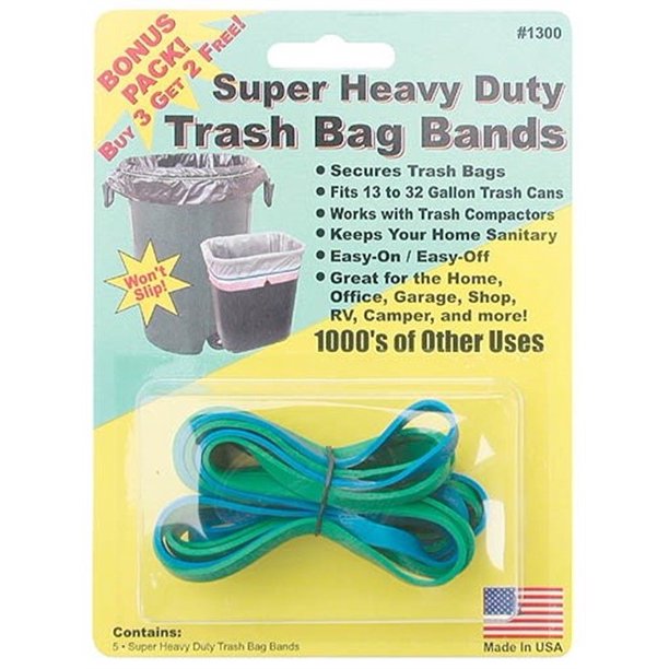 Creative Homeowner 2 Packs Hd Trash Bag Bands