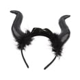 thumbnail image 1 of Cute Headband Costume Party Photo Props Headwear Headpiece para Representaciones Teatrales Disfraces de Navidad Halloween Negro Hugo sombreros de cosplay, 1 of 7
