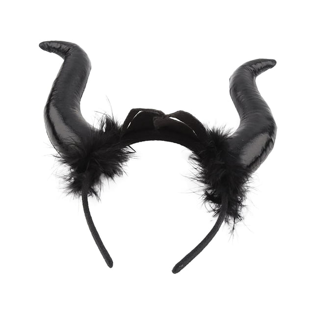 Cute Headband Costume Party Photo Props Headwear Headpiece para Representaciones Teatrales Disfraces de Navidad Halloween Negro Hugo sombreros de cosplay