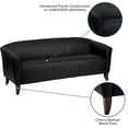 thumbnail image 5 of Flash Furniture HERCULES Imperial Series Black LeatherSoft Sofa, 5 of 10