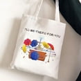thumbnail image 2 of Friends Tv Show Shopping Bag Shopper Recycle Bag Reusable Bolsa Bolso Shopping Bag Bolsa Compra Sacola Sac Tissu 8 35x40cm One Sided, 2 of 6