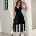 thumbnail image 5 of Cool Piano Keyboard Sleeveless Dress Summer Women Clothes Dress for Pregnant Women Dresses, 5 of 9