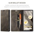 thumbnail image 4 of ELEHOLD for Google Pixel 7 Pro 2022 Wallet Case, Slim Luxury PU Leather Flip Cover RFID Blocking Card Slots Magnetic Closure Anti-Scratch Shockproof Case for Google Pixel 7 Pro 6.7 inch,Coffee, 4 of 7