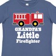 thumbnail image 4 of Inktastic Grandpa Little Firefighter Boys Fire Truck Boys Toddler T-Shirt, 4 of 5