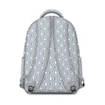 thumbnail image 3 of Geometric Shapes Textured Modern Backpack - Spacious College Bookbag with Organizer Pockets, Stylish Laptop Carryall for School & Work, Premium Gift, 3 of 6