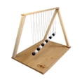 thumbnail image 1 of Luzkey 's Cradle Pendulum Balls Physics Learning Tool Funny with Base Single Pendulum Wave Device for Room Decor Home Ornament A, 1 of 8