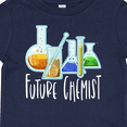 thumbnail image 4 of Inktastic Future Chemist with Beakers, Test Tubes and Formulas Boys or Girls Baby T-Shirt, 4 of 5