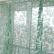 thumbnail image 4 of Elegante Diseño De Jacquard Cortina Romana Corta Para Ventana Ventana Para Atar Velo Transparente - Para Café na Dormitorio Decoración Verde 120x160cm Baoblaze Cortina Romana Jacquard Transparente, 4 of 8