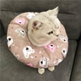 thumbnail image 2 of FANTADOOL Durable Soft Cozy Elizabeth Circle Collar, Adjustable Neck Collar Cotton Waterproof Pet Cone E-Collar with Cute Pattern for Cat and Dog, 2 of 6