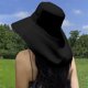 thumbnail image 4 of Sombreros para mujer con visera solar, protección solar, protección solar, protección solar, prácticos sombreros de poliéster para mujer, 4 of 5