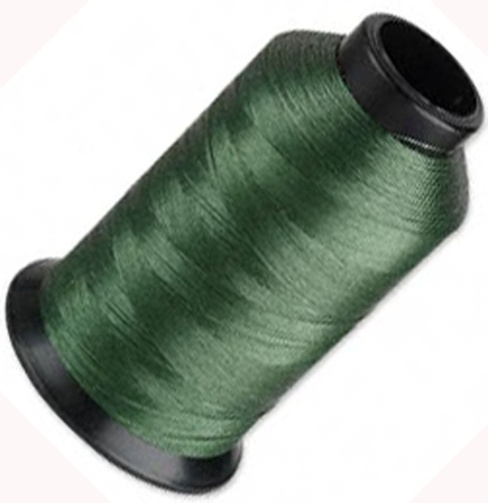 Nymo Nylon, Loose Seed Beads, Thread Size B Green 0.008" 0.203mm 3ounce spool