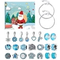 thumbnail image 2 of Conjunto de caja de regalo Fiudx con calendario de cuenta regresiva joyas azul oscuro azul morado, 2 of 2