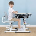 thumbnail image 3 of Costway Enfants Chaise de Bureau Réglable Tiroir de Table d'Étude, 3 of 10