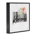 thumbnail image 3 of Stupell Industries Shabby Chic Shabby Chic Kansas Black Framed Giclee Art, 17 x 17, by Cindy Jacobs, 3 of 8