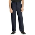 thumbnail image 4 of Real School Boys School Uniform Flat Front Pants, Sizes 4-16 & Navy, 4 of 6