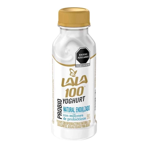 Yogurt bebible Lala 100 natural endulzado 220 g
