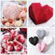 thumbnail image 5 of Diamond Heart-love-Shape Silicona Chocolate Cheesecake-molde - Horno Seguro Mousse Postre Cake Baking Pan White-diamond Heart (8 Cavity-2 Pcs). Afortunado Sencillez, 5 of 5