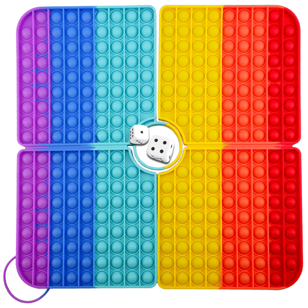 ZIMFANQI Popit Fidget Toys Jumbo Big Square Folding Simple Dimple