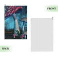 thumbnail image 2 of Kdxio Fantasy Mushrooms Pattern Golf Towel (24" X 16") with Carabiner Clip - The Convenient Golf Cleaning Towel, 2 of 8