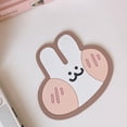 thumbnail image 3 of Drinks Cup Coaster Silicone Cartoon Animal Cute Lightweight Prevent Sliding Colorful Cup Mat Bunny, 3 of 4
