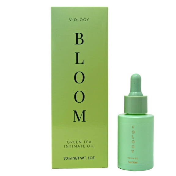 V-Ology Bloom | 100% Natural Vulva Moisturizing Oil | 30ml (Green Tea)
