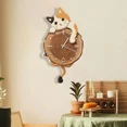 thumbnail image 5 of Cat Wall Clock Modern with Swinging Tail Silent for Kids Room Bedroom Home Decor, 5 of 5