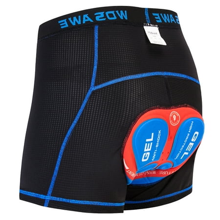 Men Cycling Underwear Shorts Lightweight Breathable Padded MTB Biking ...