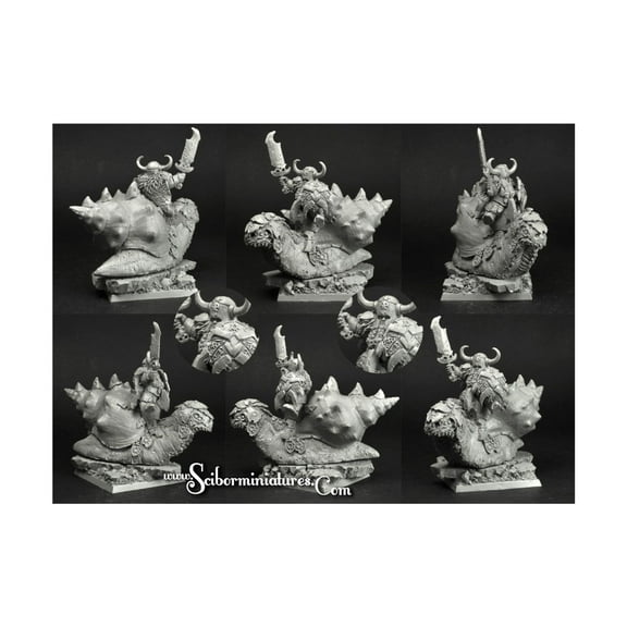 Scibor Monstrous Miniatures Snail Rider #1 New